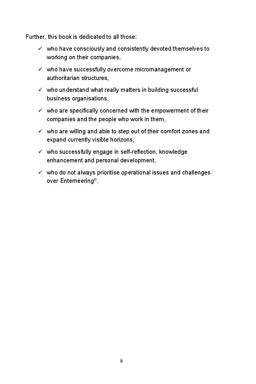 reading sample: book enterneering dedication